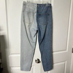 Refuge Two Tone Mom Jeans Youth Womens Size 7 30